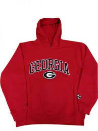 Georgia Tackle Twill Hoodie Red